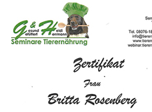 Hundephysiotherapie Zertifikat